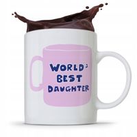 Kubek Prezent Dla Córki Dziecka Best Daughter Z Nadrukiem Ze Zdjęciem