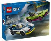 Klocki City 60415 Pościg radiowozu za muscle carem