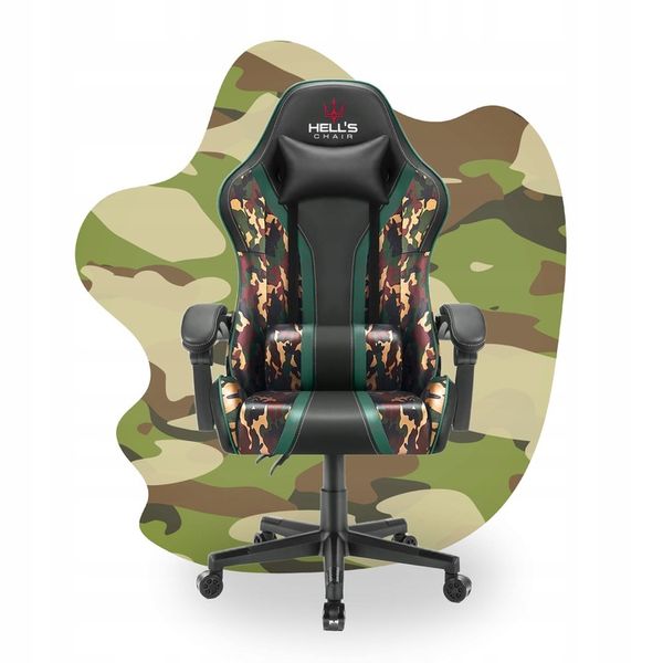 FOTEL GAMINGOWY DLA GRACZA BIUROWY HELL'S zdjęcie 5