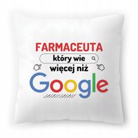 Poduszka Dla Farmaceuty Urodziny Imieniny Prezent Z Nadrukiem Ze Zdjęciem