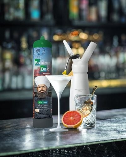 N2O Nitro BAKING BAD 700g Podtlenek azotu cracker GAZ balony cream charger na Arena.pl