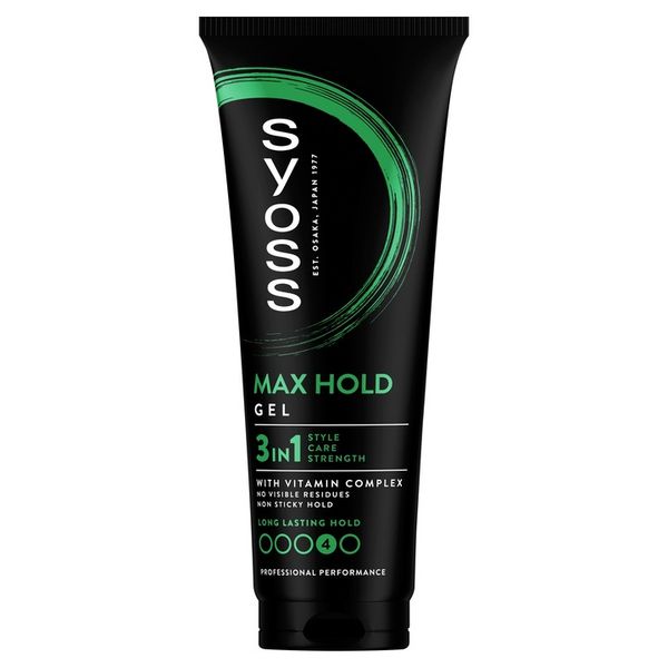 SYOSS Żel do włosów Max Hold 250 ml zdjęcie 1