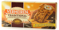 VERMEIREN Korzenne, kruche ciasteczka Speculoos z czekoladą 130 g