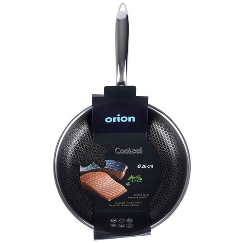 Patelnia stalowa głęboka COOKCELL 26 cm na Arena.pl