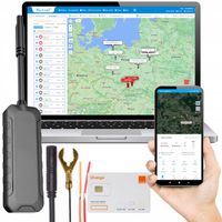 Lokalizator GPS mini Nadajnik Samochodowy Motocyklowy Pojazdu 9-90V SIM SMS