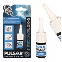 KLEJ DO GWINTÓW ŚRUB ŚREDNI PULSAR LOK-S ANAEROBOWY USZCZELNIA MOCUJE 3 g