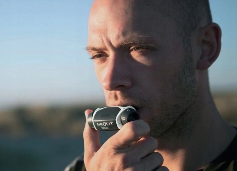 AIROFIT BASIC - Trenażer oddechu, spirometr zdjęcie 3