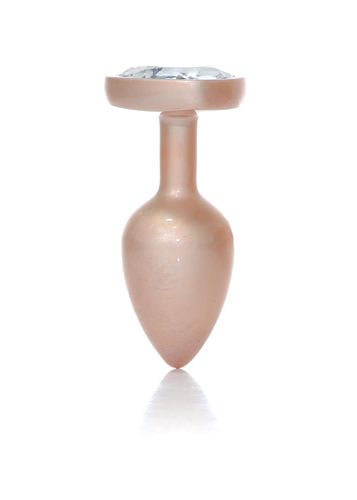 plug jewellery pearl gold heart plug  clear s na Arena.pl