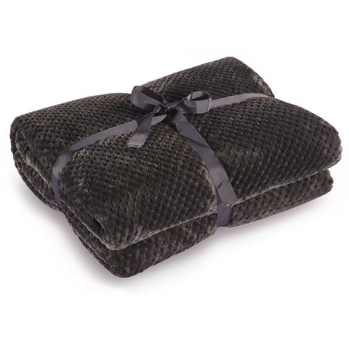 Koc DecoKing HENRY CHARCOAL 150x200 na Arena.pl