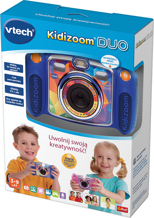 VTECH Aparat Kidizoom Duo niebieski PL na Arena.pl
