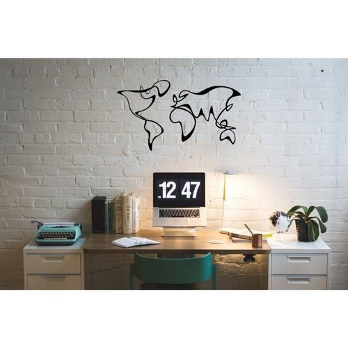 Abstrakcyjna mapa świata na Arena.pl