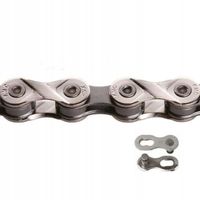 Łańcuch KMC X8 93 116 ogniw srebrno-szary spinka CL573R