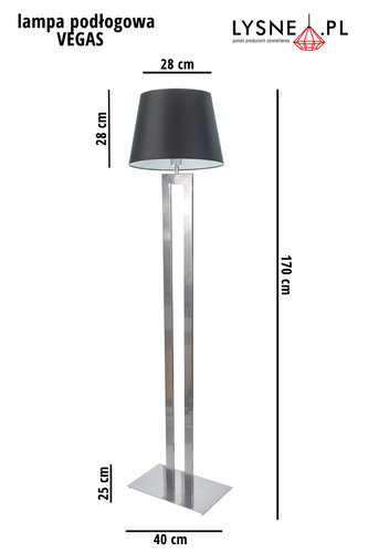 Stojąca lampa VEGAS E27 na Arena.pl