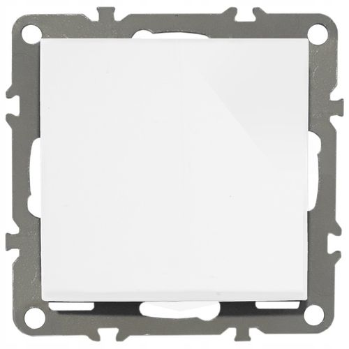 WŁĄCZNIK POJEDYNCZY ŚWIATŁA BIAŁY ZŁOTY SZKLANY WYŁĄCZNIK W RAMCE na Arena.pl