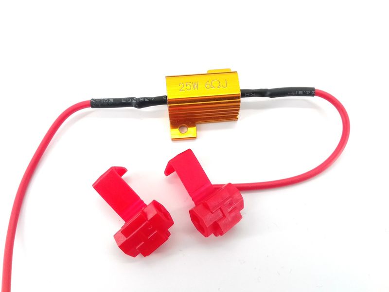REZYSTOR - DEKODER BŁĘDU CAN 25W 6 OHM 12V zdjęcie 6