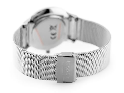 BISSET BSDE47 (zb051f) silver/navy blue na Arena.pl