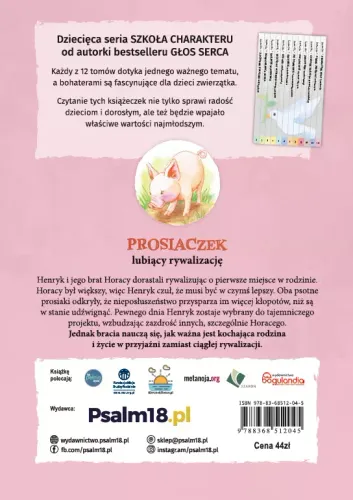 Prosiaczek lubiący rywalizację na Arena.pl