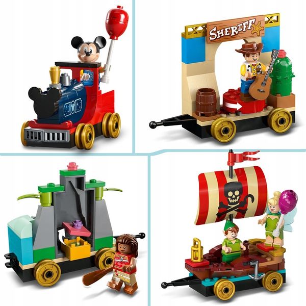 LEGO DISNEY PLUS POCIĄG CIUCHCIA BAJKI MYSZKA MIKI TOY STORY ZESTAW XXL zdjęcie 3