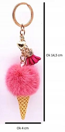 Breloczek Lód Rożek Ice Cream Deserek Wafelek Puch Puszek Nagroda Algida na Arena.pl