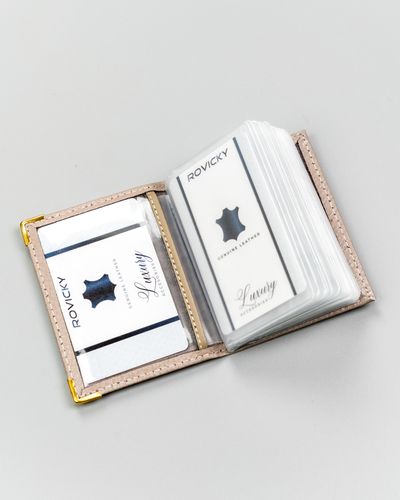 etui na karty skórzane 302-bl-baige na Arena.pl