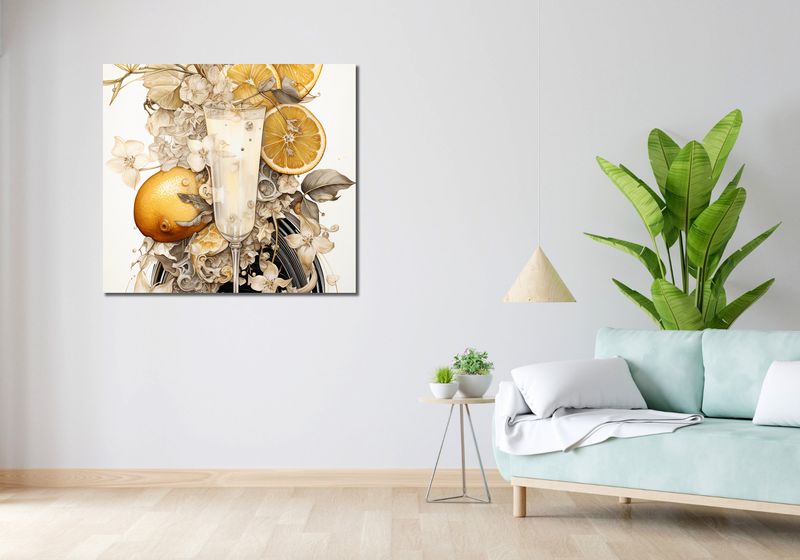 Obraz 100x90cm Esencja Cytrusów zdjęcie 2