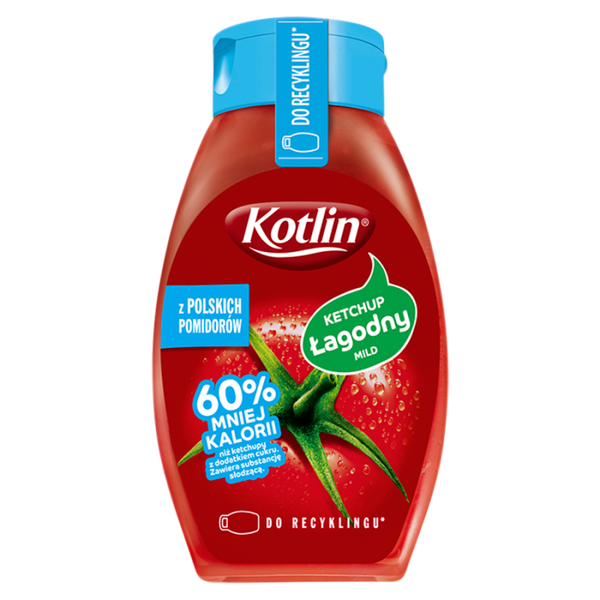 Kotlin Ketchup łagodny 420 g zdjęcie 2