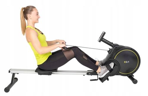 Wioślarz magnetyczny mechaniczny Crane KOMPUTER LCD na Arena.pl