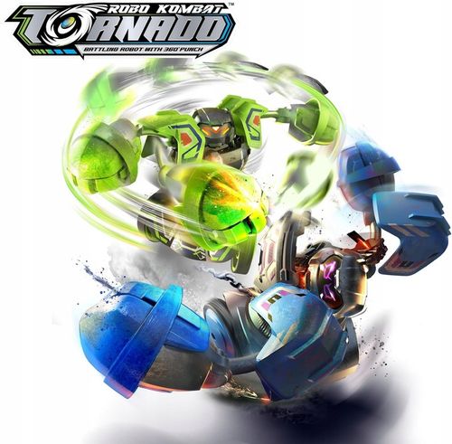WALCZĄCE ROBOTY ROBO KOMBAT TORNADO 2-pak SilverLIT 2 TRYBY ŚWIATŁO TYP A na Arena.pl