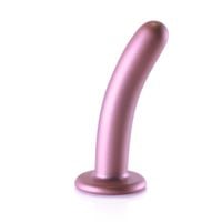 smooth silicone g spot dildo   6 / 14,5 cm