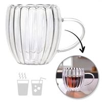 szklanka termiczna ryflowana 250 ml 1szt szk43wz5