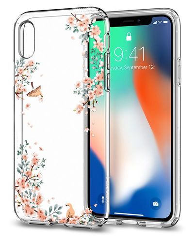 SPIGEN LIQUID CRYSTAL Apple iPhone X - BLOSSOM NATURE na Arena.pl