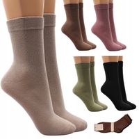 SKARPETKI damskie BAWEŁNIANE ODDYCHAJĄCE SKARPETY