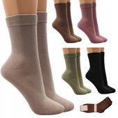 SKARPETKI damskie BAWEŁNIANE ODDYCHAJĄCE SKARPETY