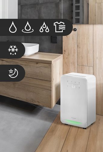 OSUSZACZ POWIETRZA 12L/24H POCHŁANIACZ WILGOCI + TIMER WIFI na Arena.pl