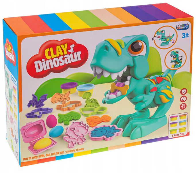 NAKARM DINOZAURA CIASTOLINA NR:8571 zdjęcie 3