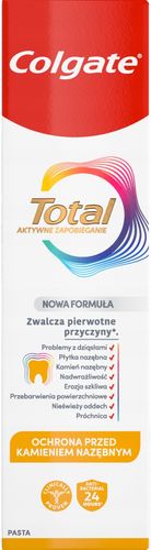 COLGATE TOTAL ANTITARTAR PASTA DO ZĘBÓW 75 ML na Arena.pl