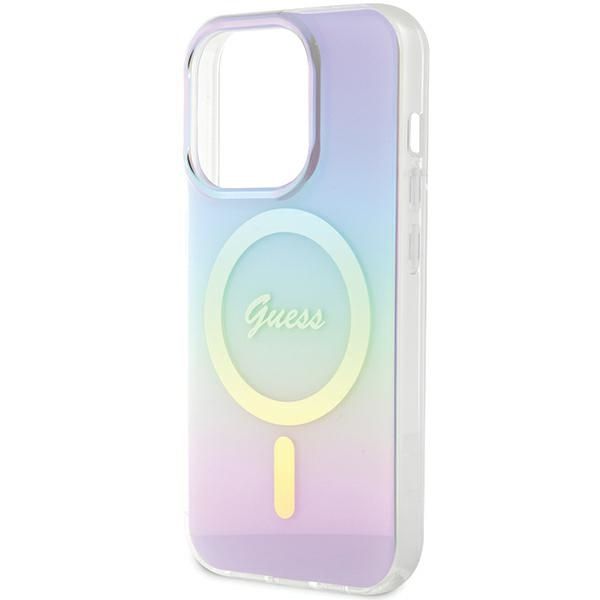 Etui Guess do iPhone 15 Pro, Fioletowy, MagSafe zdjęcie 6