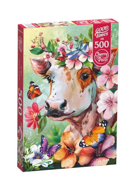 Puzzle 500 elementów. Krowa Wow! 20029 zdjęcie 1