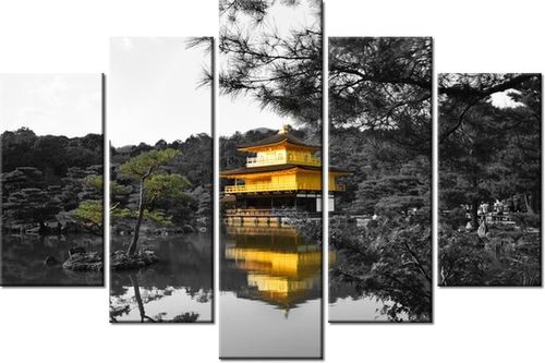 100CM 150CM OBRAZ 5 ELEM DOM BONZAI MITH HUANG ŚCIENNY na Arena.pl