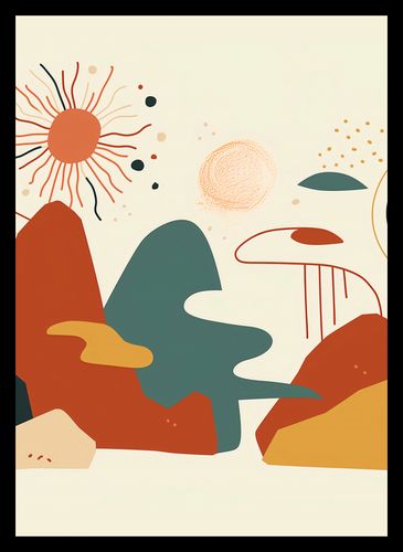 Plakat 50x70cm Kosmos Barw na Arena.pl