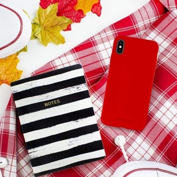 mercury silicone iphone 14 plus6.7 czerwony/red zdjęcie 7