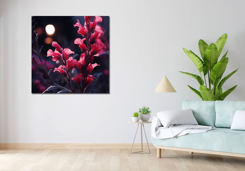Obraz 100x100cm Wieczorny Blask zdjęcie 2