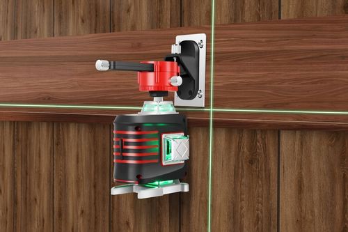 LASER KRZYŻOWY 16 LINII POZIOMICA LASEROWA 360 SAMOPOZIOMUJĄCA 4D WALIZKA na Arena.pl