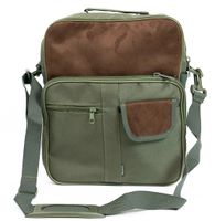 Torba na ramię Bistana Safari - raportówka myśliwska dla leśnika, oliwkowa