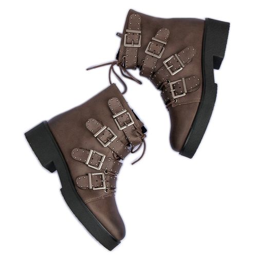 Brązowe Botki Workery r.39 na Arena.pl