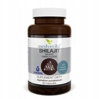 SHILAJIT mumio himalajskie Ekstrakt 20% kwasy fulwowe - 60 kapsułek