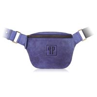 saszetka damska skórzana nerka w stylu vintage granatowa paolo peruzzi