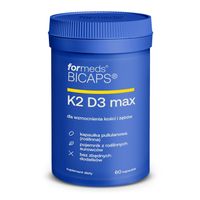 Formeds BICAPS K2 D3 MAX ZDROWE KOŚCI ZĘBY STAWY ODPORNOŚĆ 60 kaps.