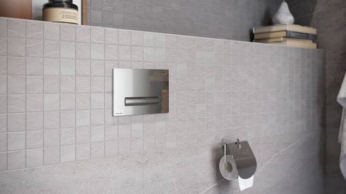 Aurro przycisk spłukujący do stelaża podtynkowego WC Shiro 2.0, chrom na Arena.pl