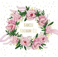 Karnet Okolicznościowy, Wianuszek Różowy